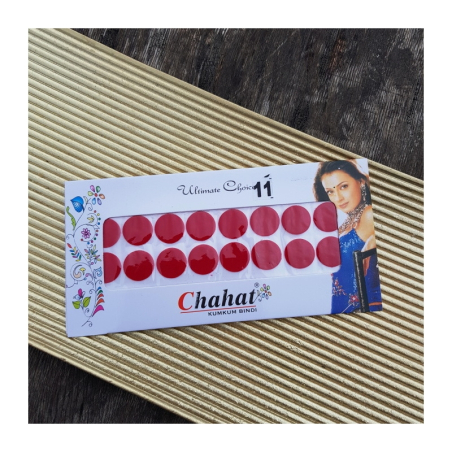 Bindi vel. 11 červená