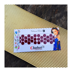 Bindi vel. 9 vínová