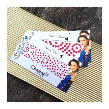 Bindi vel. 1 červená/černá