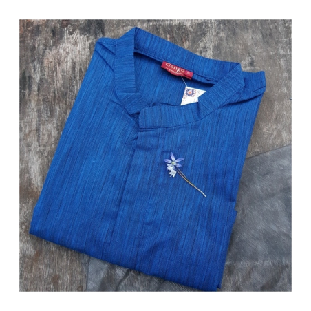 Kurta pánská dlouhá, stojáček, dl. rukáv