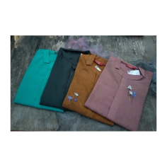 Kurta pánská dlouhá, stojáček, dl. rukáv