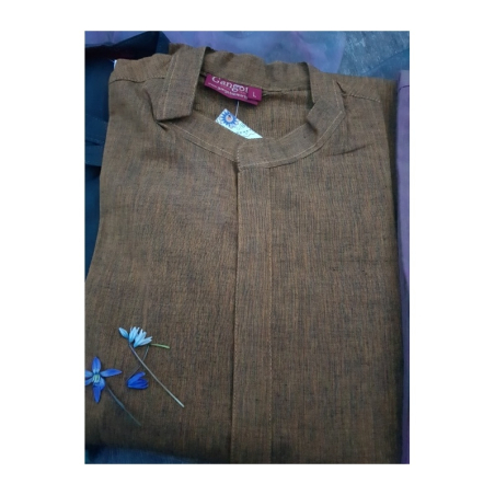 Kurta pánská dlouhá, stojáček, dl. rukáv