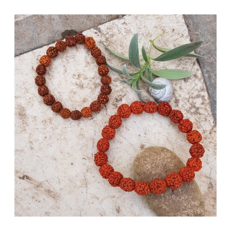 Náramek rudrakša menší