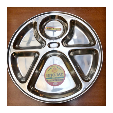 Talíř kulatý 6 přihrádek