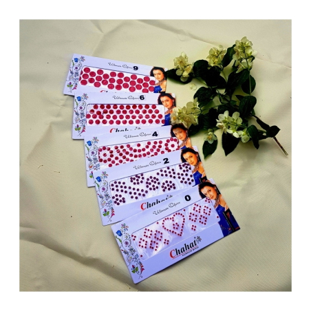 Bindi vel. 5 červená