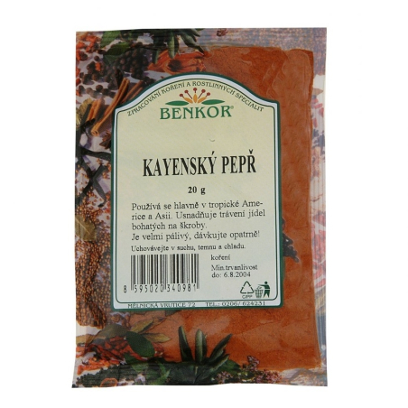 Kayenský pepř mletý 20 g