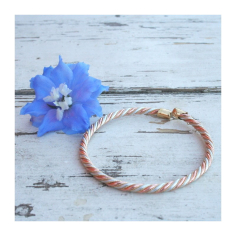 Zdravotní náramek stříbrná a zlatá barva