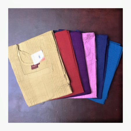 Dámská kurta prošívané pruhy, kr. rukáv