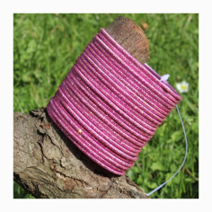 Náramky sada 24 ks vroubkované