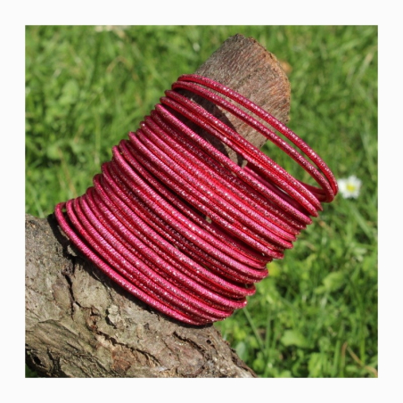 Náramky sada 24 ks vroubkované