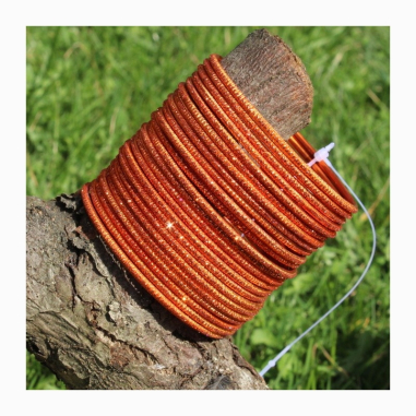 Náramky sada 24 ks vroubkované