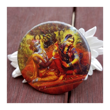 Odznak Rádha Krišna, pr. 5,5 cm