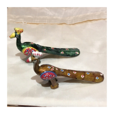 Páv barevný 9 x 15 cm