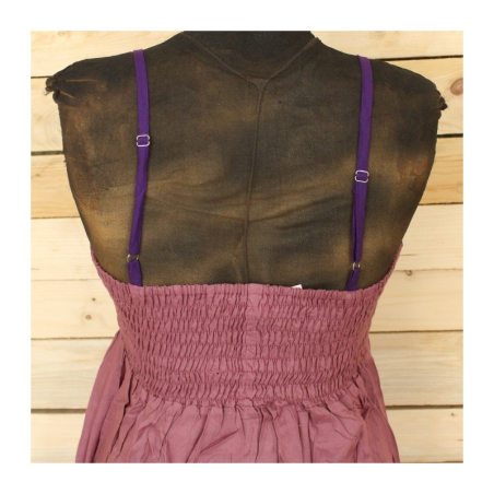 Šaty na ramínkách Rájastánská výšivka, vel. M/L