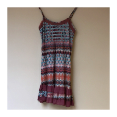 Šaty na ramínkách vínové, M/L