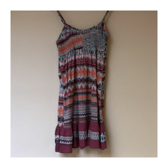 Šaty na ramínkách vínové, M/L 2