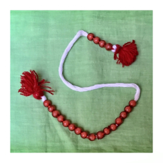 Počítadlo k japa pytlíku žluté/červené korálky 2