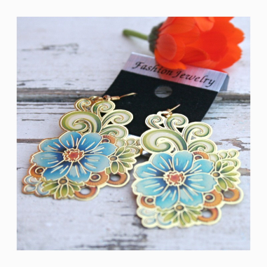 Náušnice Květiny, 2 typy