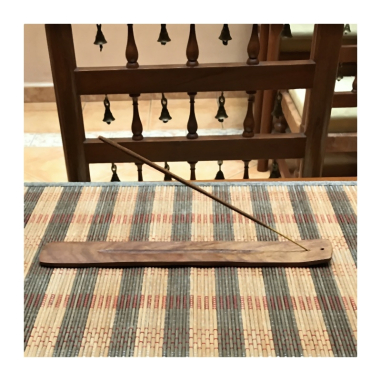 Dřevěný stojánek na tyčinky bez ozdoby světlý/tmavý