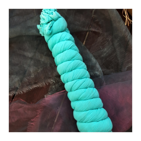 Dupatta bavlna lesklý okraj