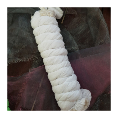 Dupatta bavlna lesklý okraj