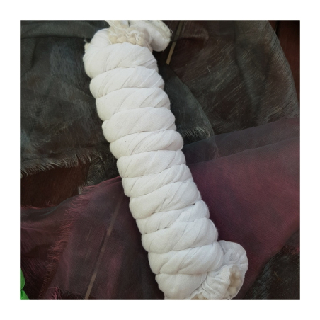 Dupatta bavlna lesklý okraj