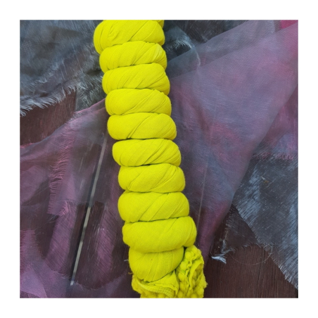 Dupatta bavlna lesklý okraj