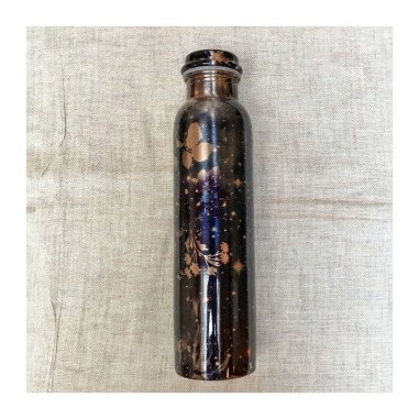 Měděná láhev zdobená 900 ml