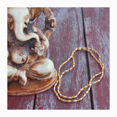 Kantimála 2ř. oranžové dvojice korálků