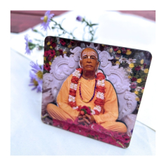 3D obr. Prabhupád 9x9 cm