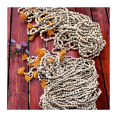 Japa Mala tulasí natural větší, růženec pro zasvěcené