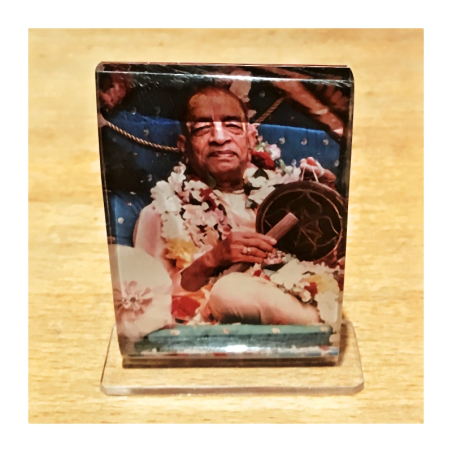 Obrázek Prabhupád 7 x 5 cm, akryl