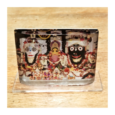 Jagannáth, Subhadra, Baladév 5 x 7 cm