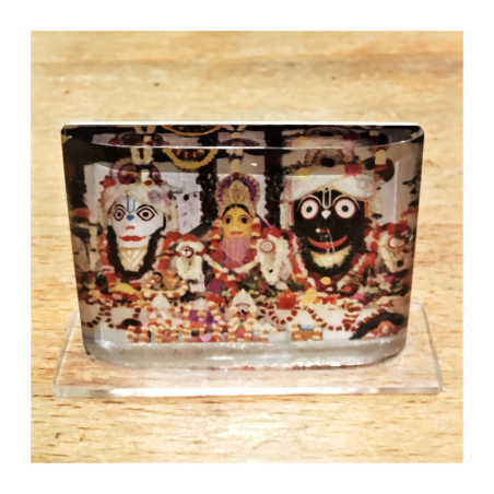 Jagannáth, Subhadra, Baladév 5 x 7 cm