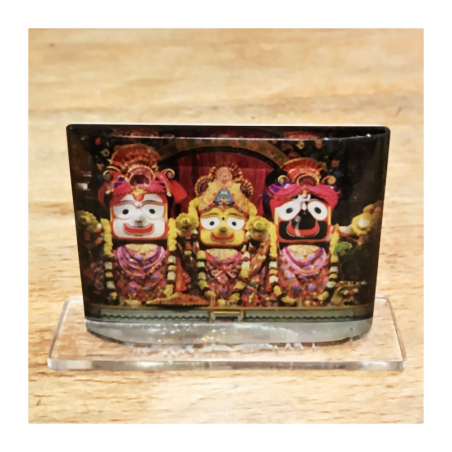 Jagannáth, Subhadra, Baladév 5 x 7 cm