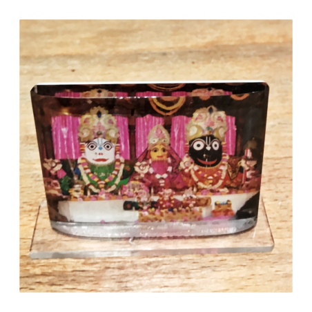 Jagannáth, Subhadra, Baladév 5 x 7 cm