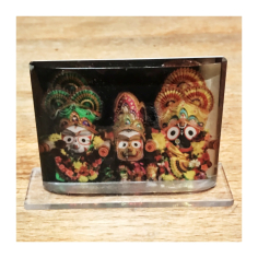 Jagannáth, Subhadra, Baladév 5 x 7 cm 2