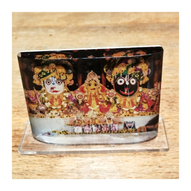 Jagannáth, Subhadra, Baladév 5 x 7 cm