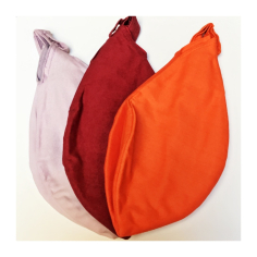 Japa pytlík z pevného plátna jednobarevný