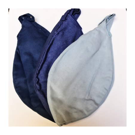 Japa pytlík z pevného plátna jednobarevný