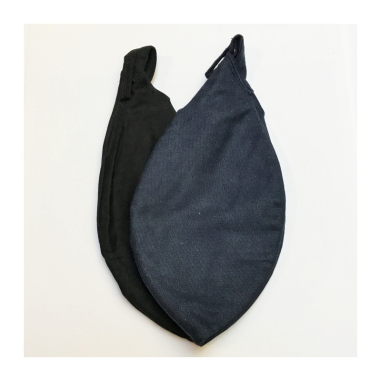 Japa pytlík z pevného plátna černý