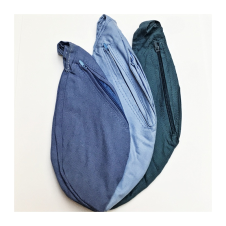Pánský japa pytlík pevný modrý