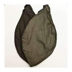 Pánský japa pytlík pevný hladký hnědý