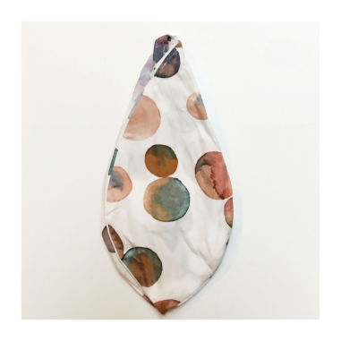 Dámský japa pytlík bílý se vzorem