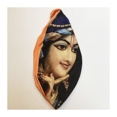 Japa pytlík Krišna s flétnou a Rádha