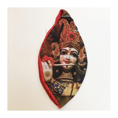 Japa pytlík Krišna s flétnou a Rádha