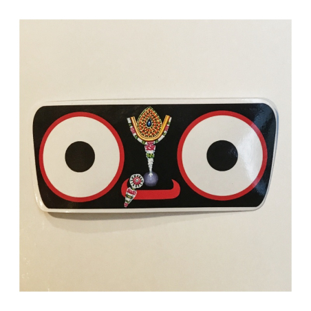 Nálepka Jagannáth oči 5 x 11 cm