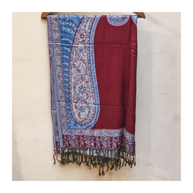 Čadar kašmírový vzor, viskóza