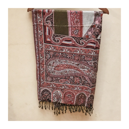 Čadar kašmírový vzor, viskóza