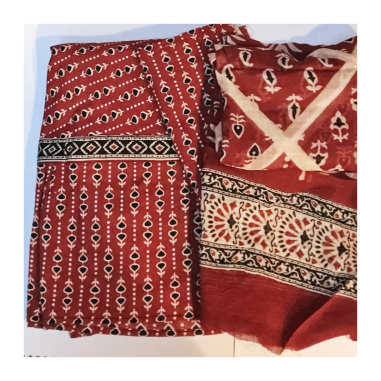 Gopi dress S až XL s dupatou, měkká bavlna